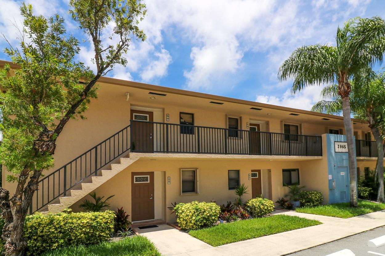 This two-bedroom two-bath condo is nestled the quiet community of Middle River Homes, convenient to Oakland Park’s entertainment district and Wilton Manors (just off Oakland Park Blvd West of Dixie). The 2nd floor unit offers a great view of the pool and community area. Laminate floors, Euro cabinetry, split-bedroom floor plan, and your own private laundry with washer & dryer are just some of the great reasons to call this one HOME. Oh, did I mention AFFORDABLE! All this and an incredible landlord so don’t wait, this one won’t last. First, Last & Deposit required.