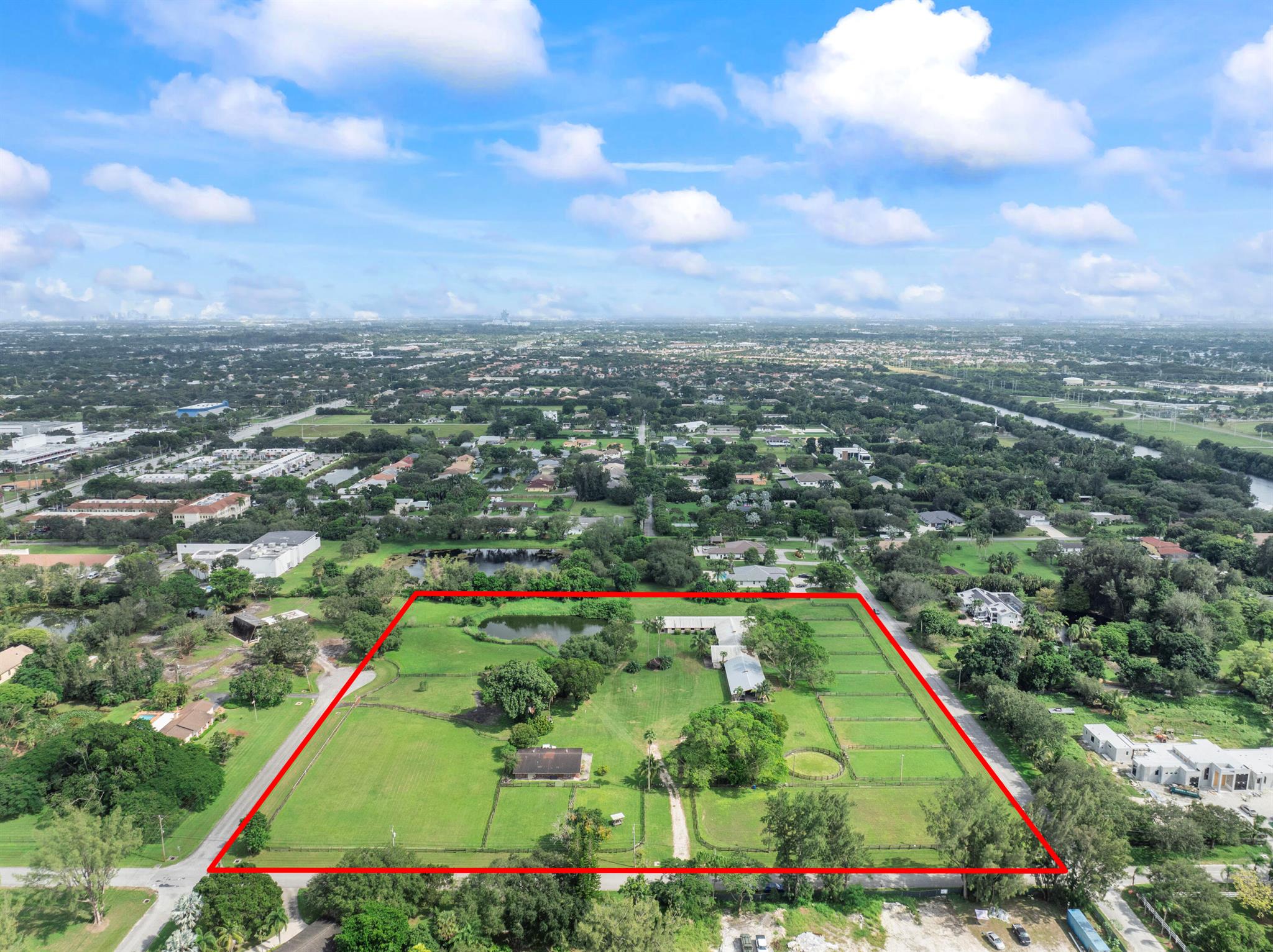 10 Acres for High-End Development in Cooper City! This lush 10-acre property in the heart of prestigious Cooper City presents an extraordinary opportunity to develop an upscale residential enclave of high-end estates. Nestled near Southwest Ranches, where multimillion-dollar homes define the market, this land offers developers a rare chance to meet the growing demand for exclusive living in a highly desirable area. The property is ideally located just minutes from Fort Lauderdale-Hollywood International Airport, the iconic Hard Rock Casino, pristine parks, world-class golf courses, and renowned equestrian facilities, enhancing its appeal to discerning home buyers. Its prime location also boasts A-rated schools, seamless access to major highways, the beaches and close proximity to