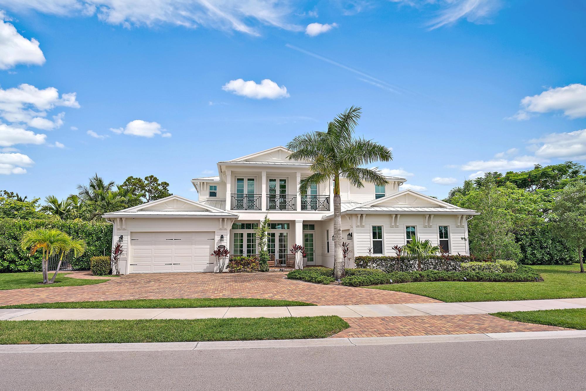 ABSOLUTELY HIDDEN GEM! Nestled on a 1/2 ACRE private PRESERVE lot in the highly sought-after gated community of Prado in Jupiter, this beautiful coastal designed 2020 CBS home; offers the perfect blend of elegance, comfort, and modern amenities. Boasting 5 spacious bedrooms plus a versatile loft & den, 4.5 designer bathrooms, & a 3-car garage, this residence is thoughtfully crafted to suit the needs of today's discerning homeowner.Step outside into your personal oasis--an entertainer's dream featuring complete landscaped privacy, a custom pool with sun shelf, relaxing hot tub, & turf area with a private putting green & chimenea perfect for gatherings. The fully fenced backyard offers peace of mind while providing ample space for family fun & outdoor living.
