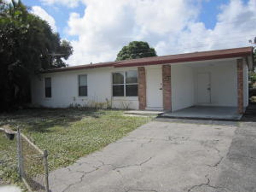 Got CTG contract but taking back up. Great house on quiet cul de sac with lots of potential. 3 bedrooms, 1 bath, laundry room,covered porch on back, fully fenced lot with large driveway and carport,  Close to shopping, beaches and transportation.  Bring all offers.