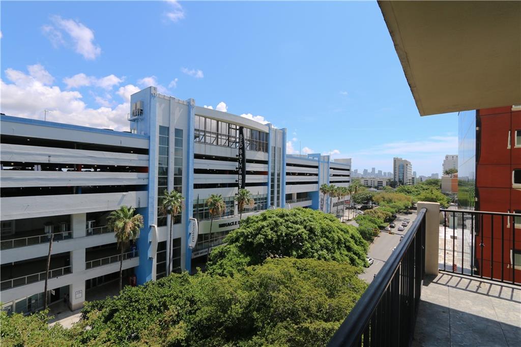 Perfect Location!!! Great condo in Emerald Plaza with an amazing view of the city. Brand NEW Stainless Steel appliances just added The unit is tiled throughout. Washer/Dryer inside the unit for ultimate convenience. One assigned parking space. Rent includes Water, Garbage & Basic Cable. Freshly painted, super clean in excellent condition. Condo is close to Miracle Mile, Downtown, and Coral Gables. Plenty of local restaurants, shopping, and easy access to public transportation. Fast Association Approval... Must See!