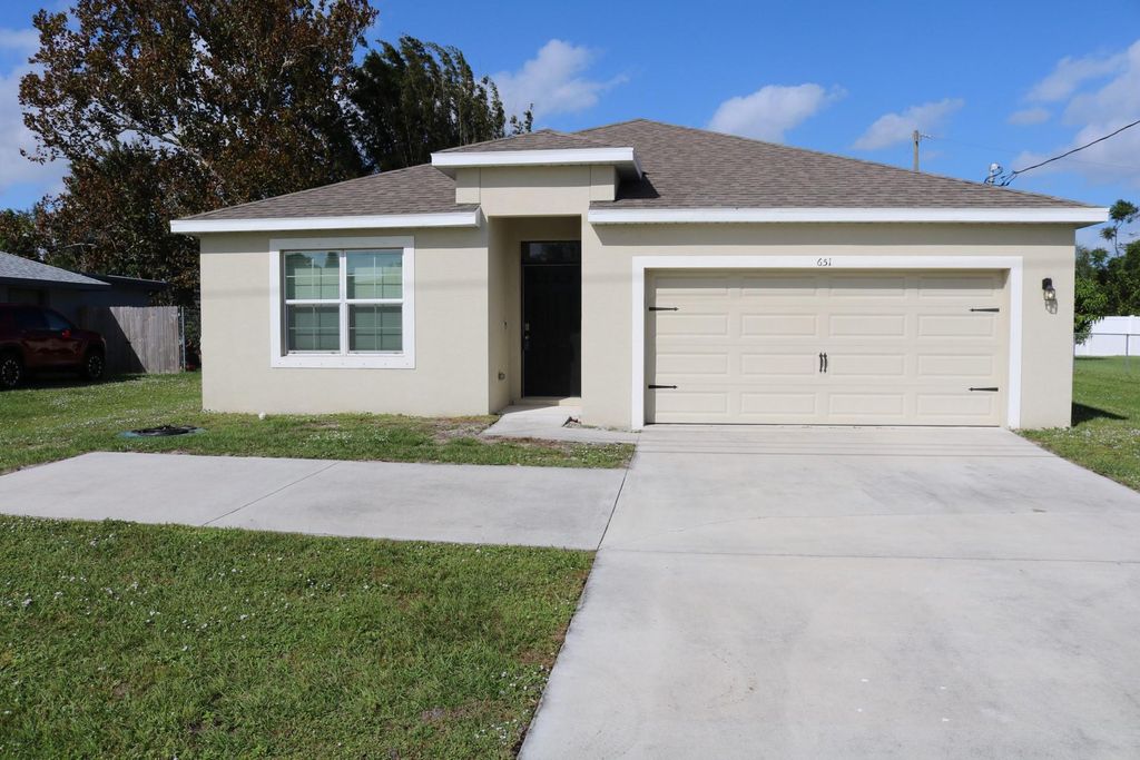Photo of 651 SW Paar Drive, Port Saint Lucie, FL 34953 (MLS # F10472571)