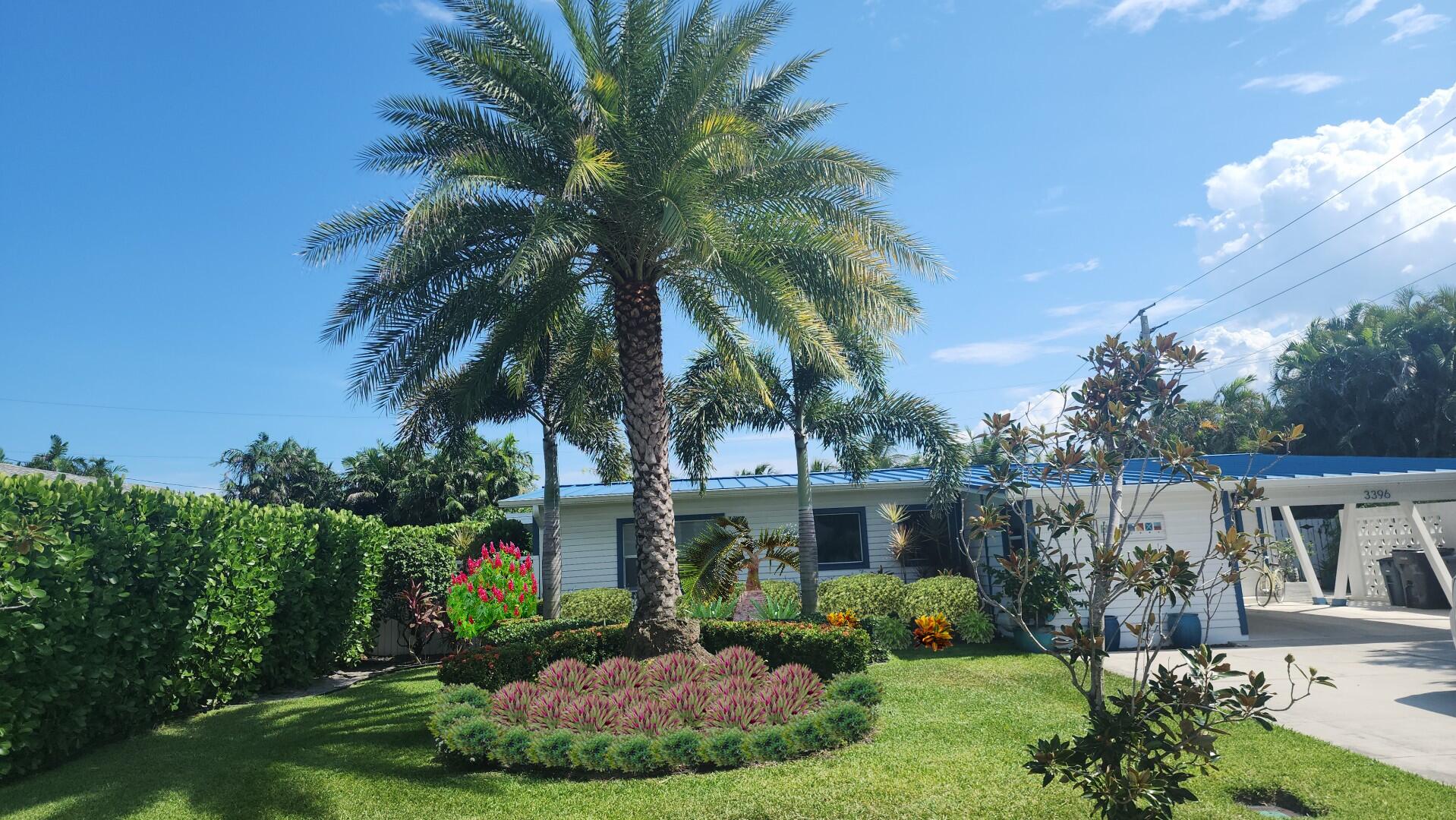 Enjoy the Peaceful Private experience of this home situated on the corner of its quiet street. A dream community near the Beach. This house has been Beautifully Renovated. Open floor plan - Light & Bright! Private pool with lush landscaping and garden. Conveniently only Minutes to the Best Restaurants in Palm Beach County, local grocery stores, mall shopping and the airport (PBI).Make this your Winter Retreat or call it home with annual lease option.