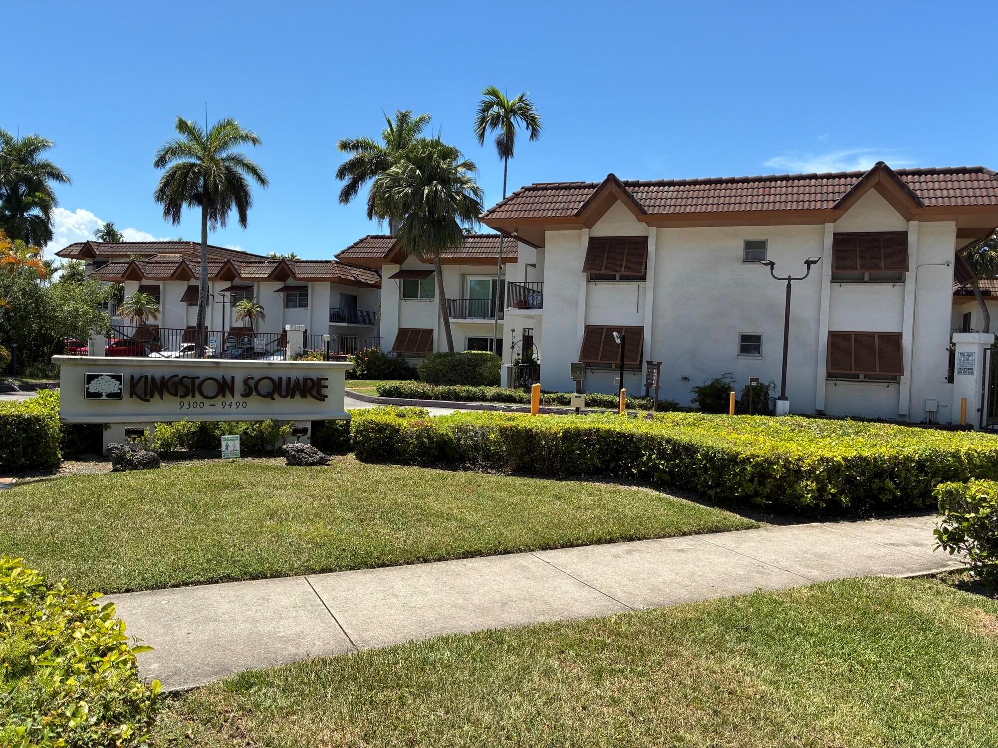 Enjoy comfort & convenience in this beautifully updated first-floor condo located in the sought-after Kingston Square gated community. This spacious 2-bedroom, 2-bath home features a newly renovated open floor plan with elegant wood flooring, a generous living area, & a modern kitchen with stylish finishes. Both bathrooms have been recently upgraded for a fresh, contemporary feel.Relax on your private screened-in patio & enjoy the convenience of an in-unit washer and dryer. The community offers resort-style amenities including a swimming pool, fitness center, tennis courts, BBQ area, & ample guest & resident parking.Ideally situated just minutes from the Palmetto Expressway, US-1, Dadeland Mall, & Metro Rail stations, with easy access to the vibrant neighborhoods of Coconut Grove,