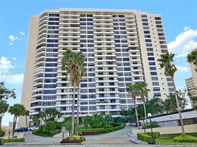 Luxury waterfront living with fantastic views of the pool , intracoastal from . Enjoy this bright spacious open floor plan, beautiful renovated kitchen from cabinets to floors with stainless steel appliances & stone countertop. Large Bedroom with lots of closet space. Building amenities inlude 24hr security, valet , gated covered garage, gym ,bbq area , two heated pools, tennis courts . Centrally located and walking distance to ocean and shops, casinos and restaurants.