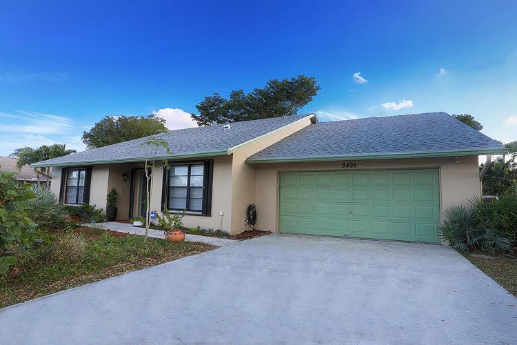 Welcome to this 3 BR 2 BA home in desirable Lakes of Sherbrook. Features include tile throughout, large eat-in kitchen, oversized great room, large master bedroom with walk-in closet, new roof,extra-large attic space, open floor plan, plantation shutters, pocket doors, newer appliances, laundry room. Enjoy the outdoors from the covered and screened patio or venture out into the large fully fenced backyard which has been enhanced with lush raised garden beds and custom compost troughs. Not all fruit trees convey, but the owners plan to leave you a fruiting sweetheart lychee tree, longan tree, bananas, and papaya trees. Close to I95 and the Tpke as well as plenty of shopping.