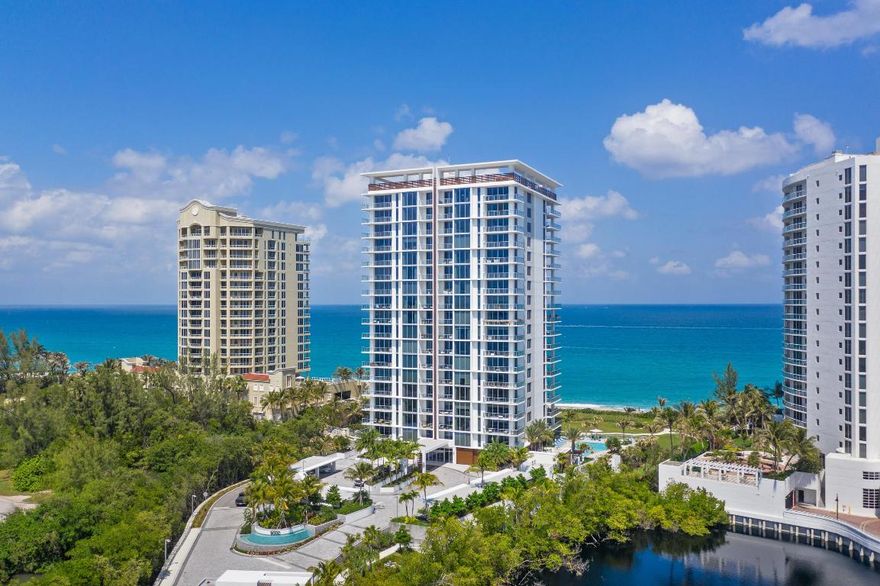 Experience modern ocean-front luxury in a new way from the recently completed 5000 North Ocean in Singer Island. An open horizon of gorgeous water views welcomes you to this 3 bedroom home. The spacious residence boast East to West exposure with nearly 4000 square feet of living space the moment you step out of your private elevator foyer. You are sure to enjoy sunrises and sunsets from the additional 800 square feet of balcony living. Admire the architectural floor-to-ceiling windows that make this home in the sky full of natural light and open to the panoramic views of the Atlantic Ocean. Not to mention it was completed with beautiful fixtures and finishes included in every part of this stunning home. 5000 North Ocean is the newest place to call home on Singer Island. A boutique ultra-luxury building featuring a state of the art fitness center, beautifully designed clubroom, custom designed pool, as well as a 24 hour concierges and manned gate. 5000 N Ocean's beachfront location and unique amenities are sure to welcome you home. This is luxury modern living at its finest.