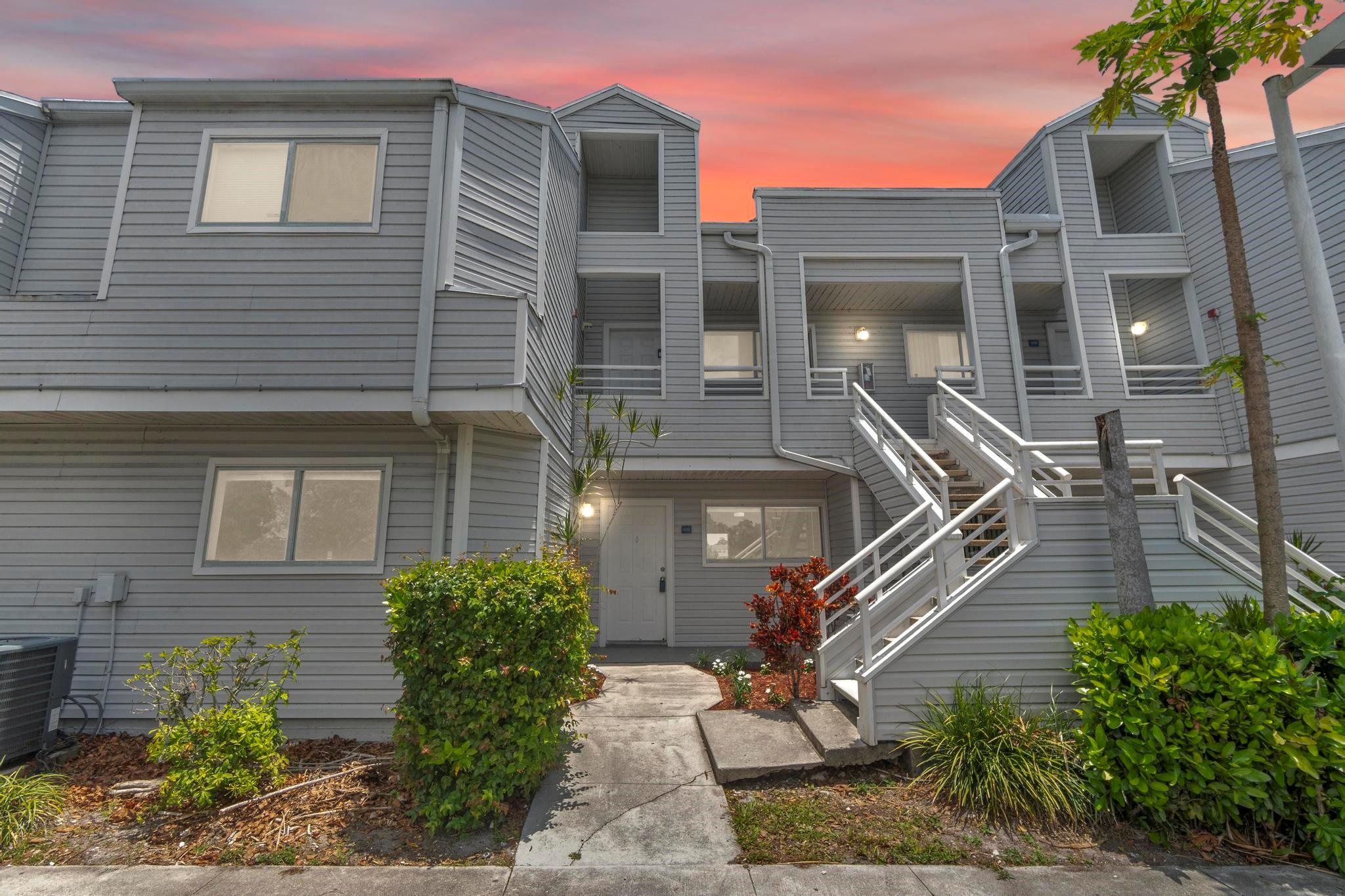 Large 2/2 with a beautiful Lake view! Great location only 6 miles from Lauderdale by the sea beach. Next to 95 and Turnpike. The apartment is totally updated with new appliances, new hot water heater and new A/C unit. Freshly painted. All you need is your clothes, move in to a Key West style complex, with a pool, gym, hot tub, tennis courts, car wash, pet park for your dog, boat parking, and a jogging trail all around the beautiful lake with breath take sunsets. No problem with parking. The complex has no reserves you need 20% down to finance. If you are an investor you can rent. Great for investors! If you are looking for a South Florida style in an affordable price with everything new. You just found it! Make it your home today! Pets are allowed no weight restrictions