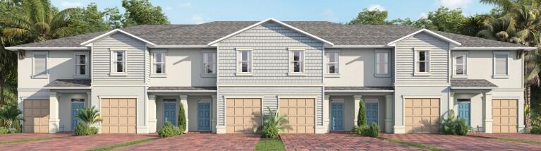:Central Park Community features 10 Acre amenity area known as ''Inspiration Park'' Just minutes from Shopping, Dining Conveniently located close to I-95. Amenities include.... Resort Style Pool/Splash Park/Dog Park/Basketball/Pickleball/Tennis/Game Room & More. The Pearson two-story townhome in highly sought after ''Central Park'' Community! 3 bedrooms, 2.5 baths, and a 1-car garage. This home includes wood inspired luxury vinyl plank flooring in the main living and wet areas. The open-concept kitchen offers stainless-steel appliances and designer quartz countertops. Upstairs, the primary bedroom has an ensuite bath with quartz and a walk-in shower. Smart home technology package is included; energy-efficient features are just a few reasons not to miss this opportunity.