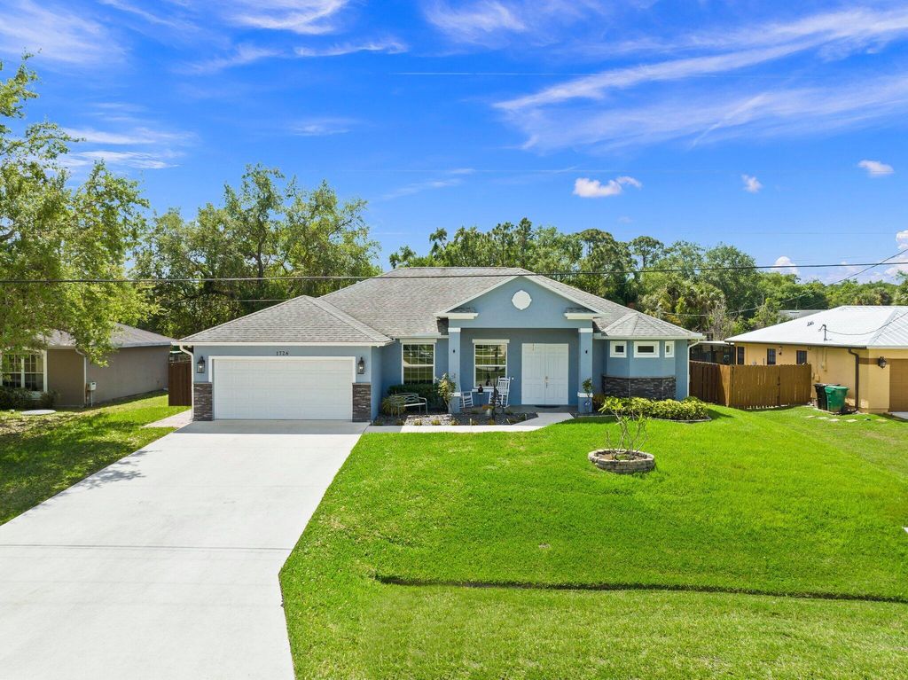 Photo of 1726 SW Bradway Lane, Port Saint Lucie, FL 34953 (MLS # R10971783)