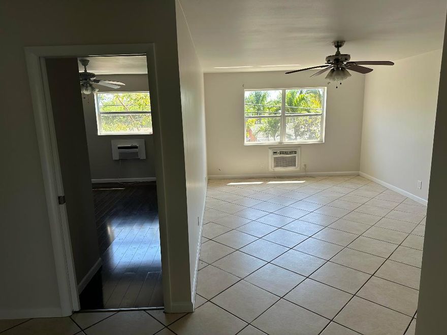 DO NOT MISS OUT!! GREAT OPPORTUNITY FOR INVESTORS! Welcome To Pompano Beach! Just minutes from the beach and the Lighthouse w/low HOA, 1b/1b Located right by US1 and minutes from I95 in the Haven House #6 building. Close to just everything!!! Wholefoods, Banks, Pompano Shopping Ctr., Movie Theater, Big Community park & dog park w/Olympic size pools with multi sport opportunities, etc... Big & bright living area with kitchen window that lets the sunshine in. Very nicely remodeled condo w/new windows, new kitchen, new water heater, new A/C wall units, etc.. 40 years inspection period done, new roof, updated elevator. Low monthly condo fee of $325/mo. Tenant occupied, paying $1500mo. 6% or 15 years Caprate. Grab It While You Can!!!