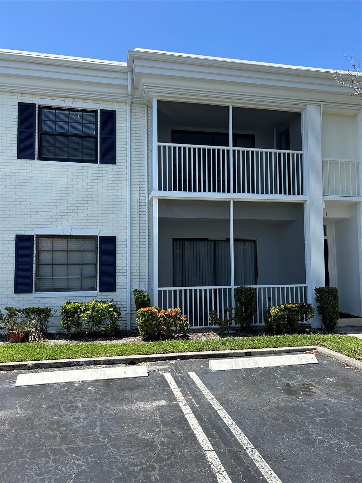 This cute 1 bedroom unit is located in the waterfront/boating community of Cypress Club. The unit features 1.5 baths. all tile flooring 1 large and 1 huge W/I closets, Separate vanity area in the Main. First floor with a new screened porch. Pool and Club House located on the water. Convenient east side location. 1 assigned parking space just in front of the unit.