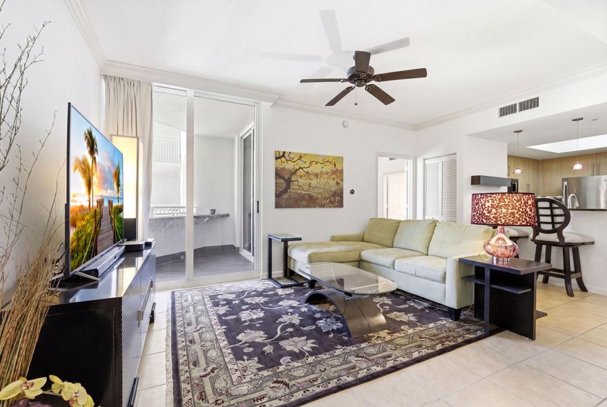 Fully furnished river facing 2 br / 2 bath directly along the Riverwalk at NuRiver Landing in Downtown Fort Lauderdale. Oversized balcony faces the river, ocean & stunning sunrises. Custom balcony bar perfect for working from home & entertaining. Stainless steel appliances. Granite countertops. Large primary walk-in closet. Available immediately. Annual lease. Rent includes water/sewer/trash, secure parking, resort-style amenities: 24/7 attended lobby w/ front desk concierge, rooftop pool w/ unrivaled panoramic views, sky lounge, jacuzzi, bbq grills, two story fitness center w/ full-service gym, basketball, racquetball, yoga studio, his/her steam room & sauna, massage room, business center, meditation garden, package room, bike/kayak racks, valet for guests & more. Walk 5 min to Las Olas!