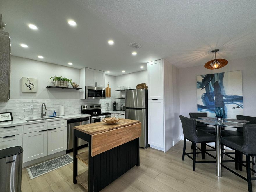 Immerse yourself in paradise! This stunning, fully renovated, spacious, 2-bedroom, 2-bathroom condo boasts a prime location steps from the beach and renowned restaurants like Shooters, Maestro's Ocean, and Pan Dolce Bakery Cafe. Unwind with breathtaking pool and garden views from the open floor plan, a brand-new kitchen and baths, and two spacious walk-in closets. Enjoy the comfort of all-new appliances and a new AC unit, all nestled within a well-maintained building directly on the Intracoastal. Escape the ordinary and embrace the extraordinary in this beachside haven! Rental insurance is required.