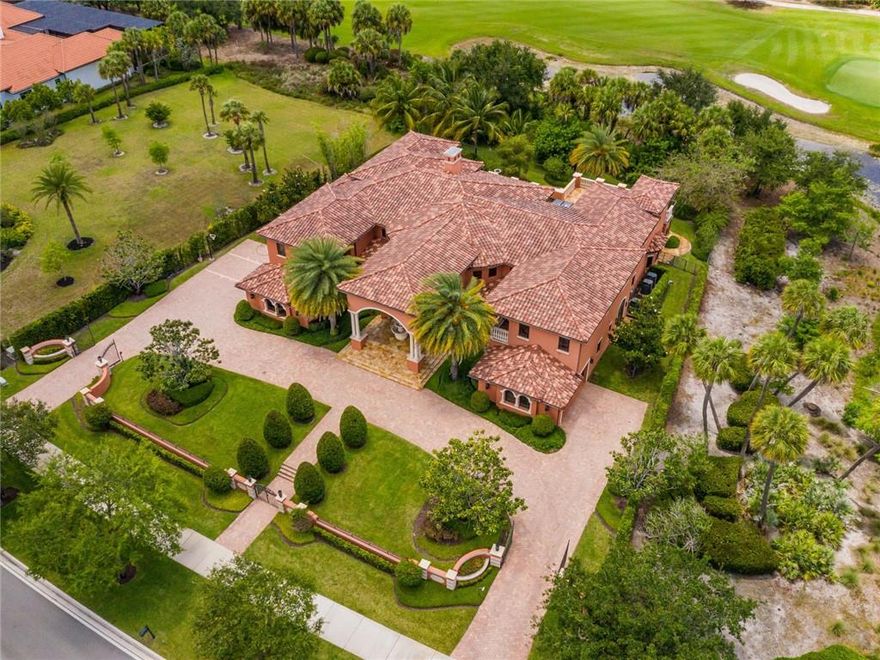Custom built home in the exclusive Stonegate street of Parkland Golf and Country Club.  As you drive through the gated private entrance, you will be greeted by this magnificent estate with a beautiful custom made entry way. Siting on a large lot with views of the 9th hole fairway, providing you with complete privacy as there are no adjacent homes on either side.The interior features an open and casual layout with an elegant touch, including custom and imported finishes.  Whether entertaining in its gorgeous kitchen or enjoying yourself in the backyard laying by the tropical resort styled pool, this home is a one of a kind master piece.