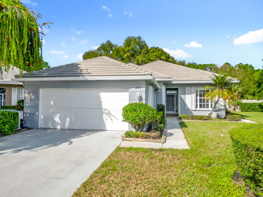 Welcome to this beautifully renovated family home located in the heart of St. Lucie West. This move-in-ready residence features brand-new flooring throughout, a fully updated kitchen, and all new stainless-steel appliances. The open and inviting floor plan is perfect for family living, entertaining, and everyday comfort. The spacious primary suite offers privacy and a relaxing retreat, while the additional bedrooms are ideal for children, guests, or a home office. Updated bathrooms and modern finishes add both style and functionality throughout the home. A two-car garage provides ample storage and convenience. Situated on a quiet street in a well-maintained community, this home offers a safe and welcoming environment for families.  PLEASE NOTE.  Appliances are being installed