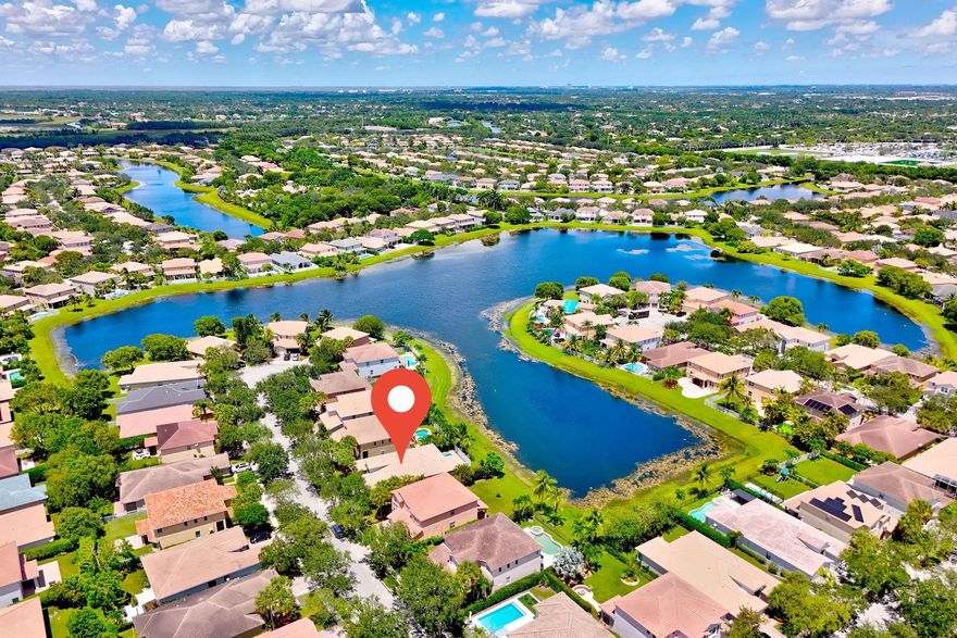 Stunning one-story residence in the award-winning community of Isles at Weston. 4 bed /3 bath with 2,476 sqft.
Open floor plan, soaring ceilings, elegant, large-tile flooring, wood accents add warmth and sophistication.
Enjoy a generous kitchen with stainless steel appliances and quartz countertops, a formal dining room, and a cozy patio perfect for al fresco living. Step outside to your private oasis: an in-ground pool with serene water view, lush landscaping, and a tranquil atmosphere. Additional features include a 2-car garage, curtains in every room, and upscale finishes throughout. Isles at Weston provides resort-style amenities including clubhouse, gym, courts, playground, and beautiful common areas. Located close to top-rated (“A+”) Weston schools, parks, shopping, and more.