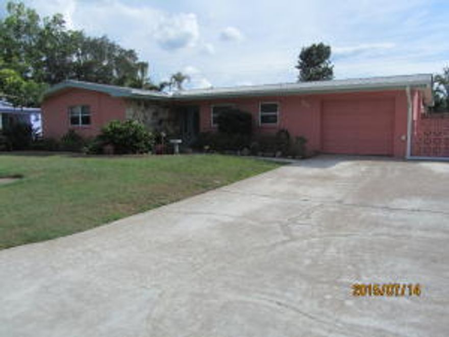 Spotless move in ready home with everything in top condition. 3 bedroom, 3 bath. Newer kitchen with granite counters, under mount sink, high end wood cabinets and upgraded appliances. Open floor plan with newer electrical service. Newer metal roof, 15' x 32' spotless diamond brite pool with pool vacuum and new code screen frame. City water and 2 septic tanks, No hoa and only county taxes, 1 car garage with 2 car driveway to park 4 cars.  Updated wind mitigation report and 4 point inspection. Great landscaping with lawn sprinklers. A must see home that has it all.