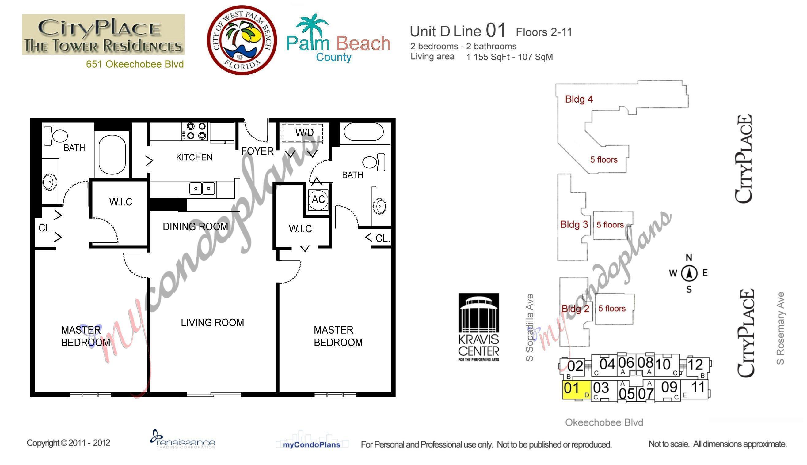 CITYPLACE TOWER CONDOMINIUM - Residential Lease