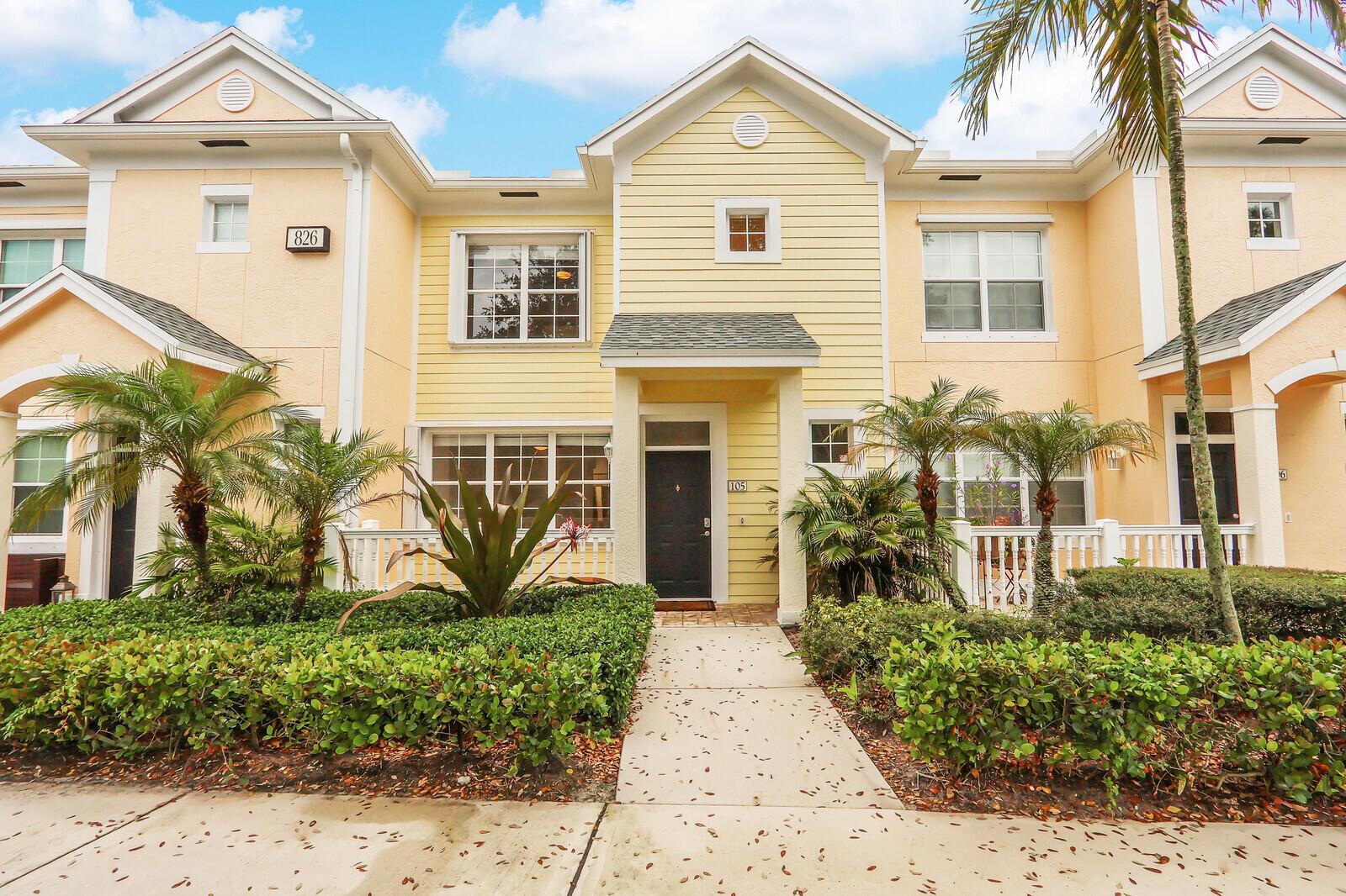 **Last month's rent not required in advance for those with strong qualifications*** Offered as an unfurnished annual rental, this immaculate, two-story townhome is located in the highly sought community of Somerset within Abacoa. Features include a 2 car garage, tile/wood floors, an open kitchen with granite countertops & stainless steel appliances, modern fixtures, hurricane shutters, fresh paint, walk in closets, washer/dryer in unit and more! Cable TV & internet are included in rent. The Somerset community of Abacoa features a clubhouse, resort style pool, fitness center, playground, putting green, and is only minutes away from dining and entertainment at downtown Abacoa.