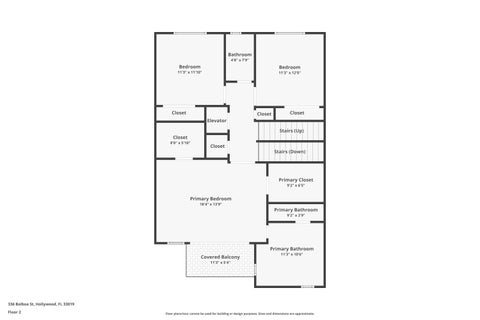 Tiny photo for 336 Balboa Street, Hollywood, FL 33019 (MLS # B26080656)