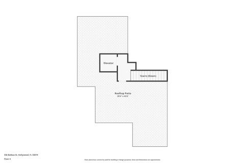 Tiny photo for 336 Balboa Street, Hollywood, FL 33019 (MLS # B26080656)