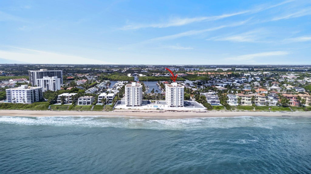 Photo of 4505 S Ocean Boulevard #802, Highland Beach, FL 33487 (MLS # B26081888)