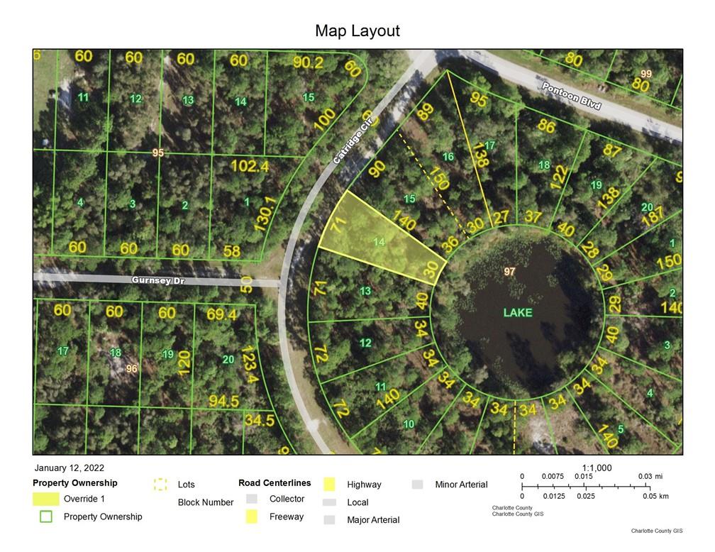 Build your dream home in a superbly located neighborhood. Just several minutes to the shopping mall, restaurants and grocery store. Very close to I-75 and US 41. This lot is excellent for short trips to all your basic needs. You may not want to pass this ideal location up!! Priced to sell!! This lot is not in a scrub-jay area per Charlotte County GIS!
For most detailed information please go to the property appraiser’s website Folio ID: 422303255002. Sold free and clear. Standard vacant land contract. Seller financing is an option.