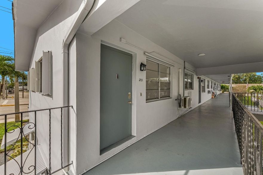 Great opportunity and great location to own this corner unit condo. Located on Pines Blvd, close to University Drive, the Turnpike, Broward College, Hard Rock Hotel & Casino, Hard Rock Stadium, and local shops with near by restaurants just a short walk away. This condo comes with approved A.C. units cooling the main areas and the bedrooms! The bathroom has also been updated. And as a space saver, this unit comes with a tankless electric water heater. This unit is also equipped with Hurricane Shutters. The seller has paid off all assessments as a bonus! You must be at least 55 years or older to purchase in this building and there are No  Pets or Rentals allowed. There is Conventional Financing available, check with our preferred lender for programs as little as 3% down!