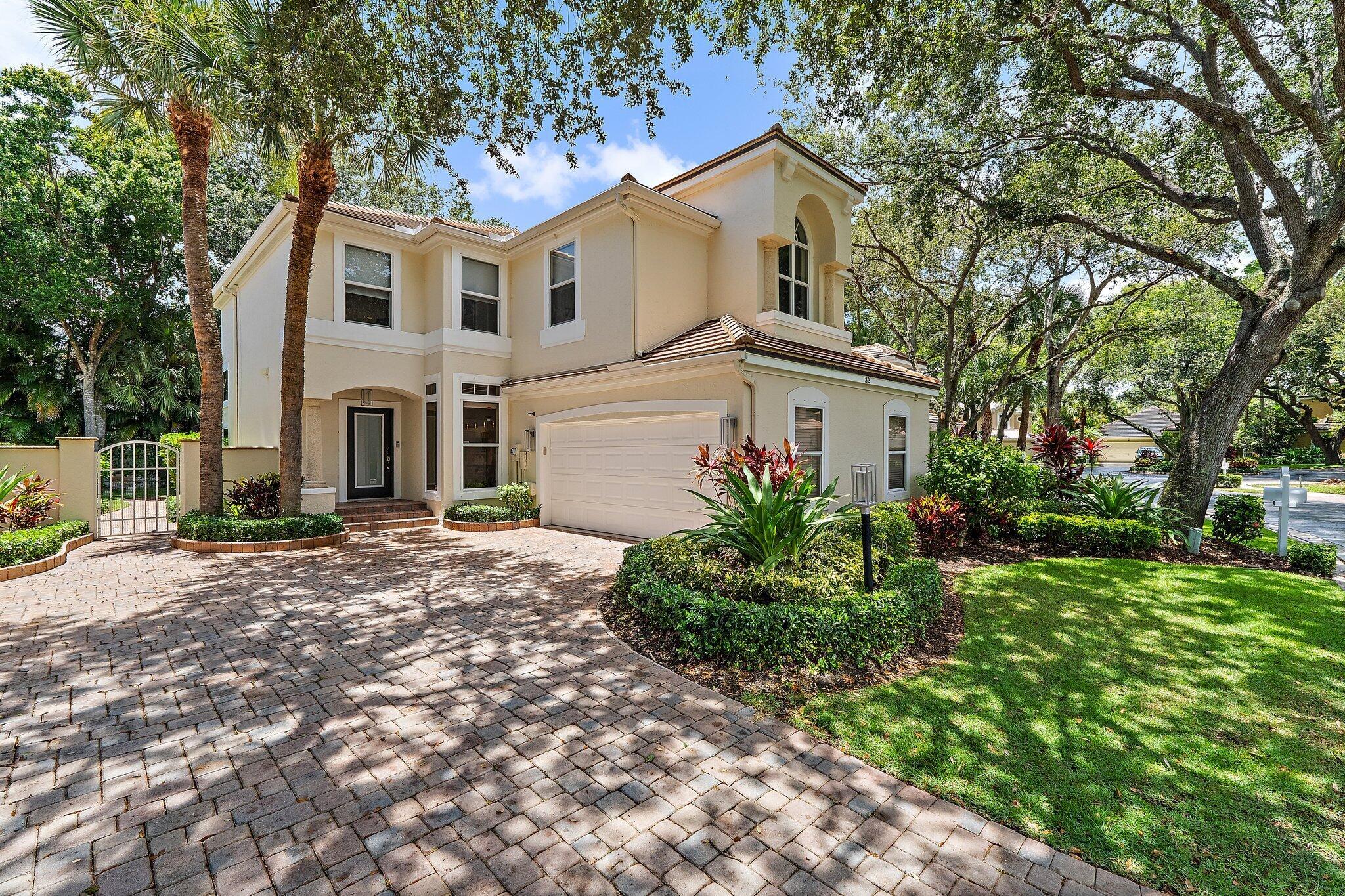 Introducing a stunning single-family home nestled in the highly sought-after Intracoastal community of Oak Harbour. This residence boasts a spacious open floor plan adorned with an abundance of natural light and cathedral ceilings, creating an inviting atmosphere throughout. Completely remodeled in 2020 by Celtic, the newly renovated kitchen features custom lighting, sleek quartz countertops, and brand-new appliances, making it a chef's delight. The spa-like master suite offers generous walk-in closets and a beautifully renovated master bath, ensuring a serene retreat. Enjoy relaxing evenings in the screened-in porch, with ample space for a pool to enhance your outdoor living experience. This home is equipped with modern conveniences including wiring for a generator, partial impact