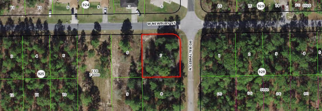 BUILD YOUR CUSTOM HOME ON THIS OVERSIZED CORNER .32 LOT.PLEASE VERIFY THE ACCURACY OF AVAILABLE UTILITIES.