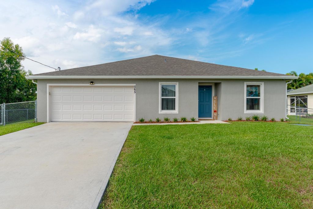 Photo of 565 SW Fields Avenue, Port St Lucie, FL 34953 (MLS # R10920621)