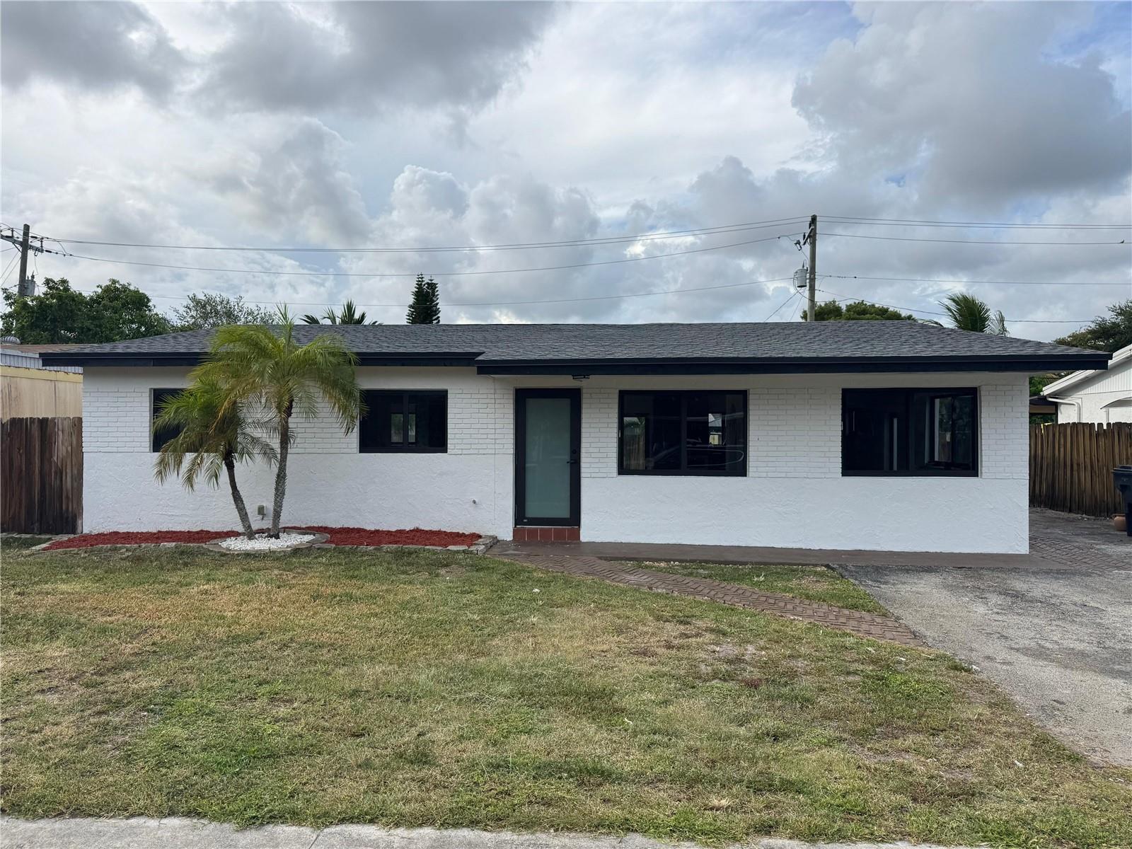 Live your best life in this bright and upgraded 4/2 home featuring RENOVATED bathrooms, IMPACT WINDOWS,
and a NEW ROOF for ultimate peace of mind! Your backyard retreat comes with an above-ground pool (*pool
service and lawn care included*) NO HOA, FAST APPROVAL, MOVE IN ASAP! Asking for first month and TWO
deposits please. Pets considered case-by-case. This home checks all the boxes! Stylish, secure, and stress-free -
Don’t wait to make 7161 Pershing St your new address today!