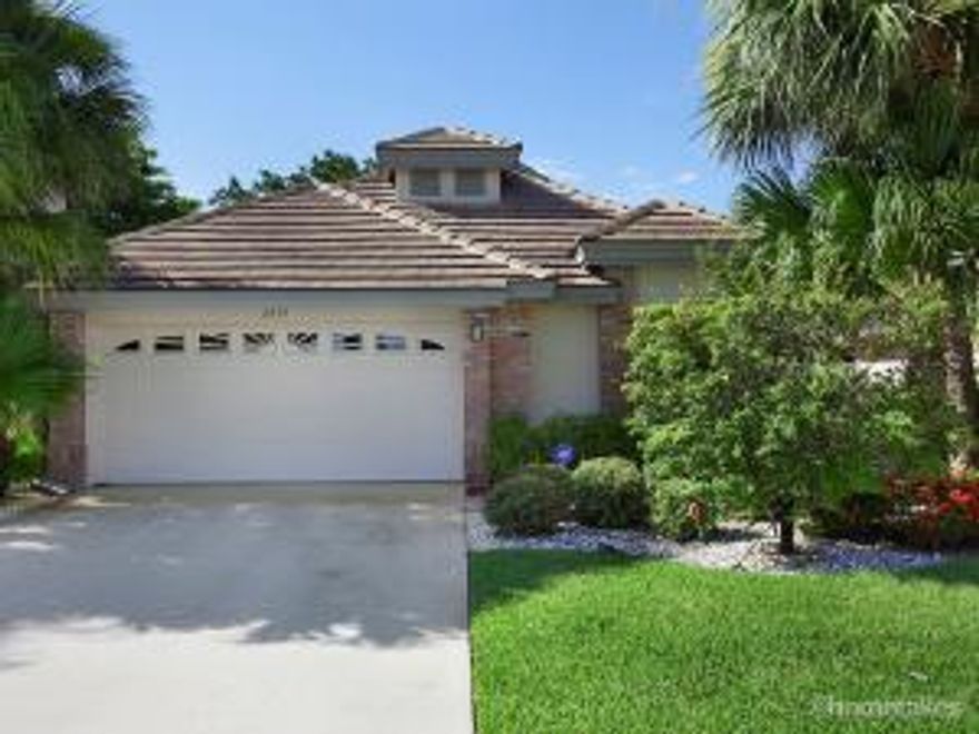 ALL AGES COMMUNITY! A RATED SCHOOLS! LOW MANDATORY CLUB MEMBERSHIP FEES! AWARD WINNING CLUB! 3 pools, tennis, golf, 2 restaurants, game room, card room and more. Beautiful, open CBS home with newer roof!  3 bedrooms (2 master suites) and 2.5 bathrooms.  Original home meticulously kept.  Customize to your liking.  Huge covered and enclosed lanai/porch area is perfect for entertaining.  Private backyard with pond views.  You won't find a single family home of this quality at this price anywhere else.  Come take a look today! Excellent Neighborhood and lowest subdivision HOA in Aberdeen.  Monthly HOA includes, cable, lawn maintenance, pressure washing, exterior paint and more. www.AberdeenCountryClub.com for details on annual dues and club information.