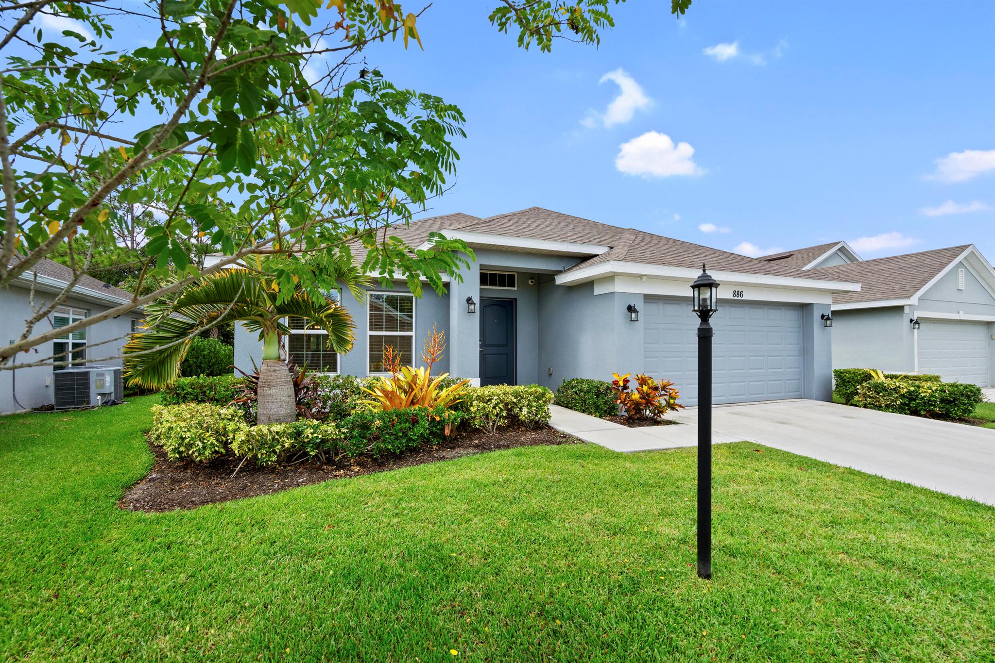 Resort style living meets everyday convenience! This 2022-built 4BR, 2BA home in River Place offers an open layout, modern finishes, and access to a clubhouse, pool, trails, kayak launch, and more just minutes from shopping and dining. From the moment you walk in, you'll notice the bright, open design complete with a formal dining area for special occasions, a cozy breakfast nook for casual mornings, and a spacious kitchen that opens right into the living room so you'll never miss a moment with family or friends.Love the outdoors? You're in the right place. River Place is known for its lush landscaping, peaceful atmosphere, and unbeatable amenities. Residents enjoy a community clubhouse, a well-equipped fitness center, a sparkling pool, nature trails perfect for morning walks.