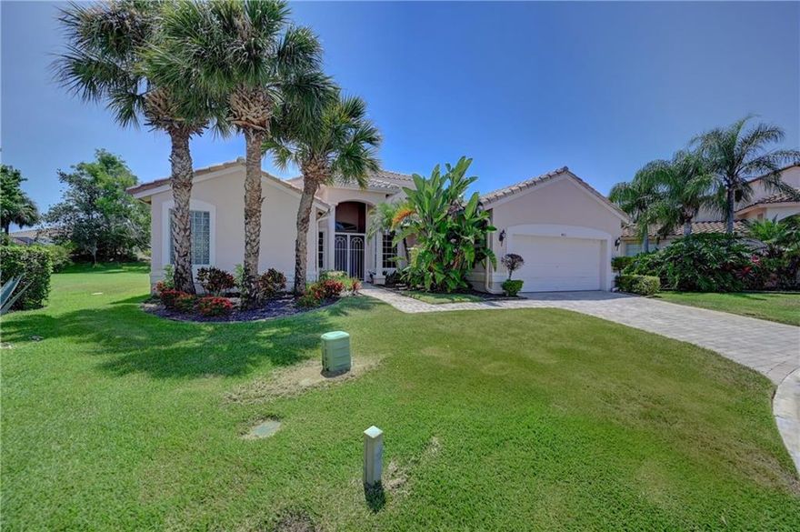 Excellent spacious open Floorplan is ideal for Guests or Sharing. Master Suite w/attached office on 1 side of the home w/ 2 Walk Ins*Jacuzzi & Shower. Guest Bdrms & Bath on the opposite side. 1/2 bath off the 1st of 2 separate Living Areas. Formal Dining Perfect Primary/Vacation/Rental home*$7500 Credit to customize to your taste* Resort lifestyle*Pets/Rental OK* LOW HOA includes Alarm Cable Internet Lawn & Super Amenities* Newer Blk SS appliances & AC* Huge Lanai*Xlarge Cul De Sac lot* 11" Ceilings*Lots of storage*Pantry Gated*26k sqft Clubhouse*Resort style heated Pool*Tiki Bar*Sundeck*Hot Tub*Fitness Center*Saunas & Steam*9 hole Golf*10 Har Tru Tennis*Pickleball*Bocce*Shuffleboard*Billiards*Media, Game, Card & Clubs Rooms*Dance/Aerobic Studio*Ballroom*Shopping, Dining, Entertainment Amazing opportunity to own this Luxury Primary, Vacation or Rental Home with a wonderful Resort lifestyle all year-round. *Large Pets OK* Rentals OK*Low HOA fee includes Alarm*Cable*Internet*Wi-Fi*Lawn Maint & more*Palacial Gated Entry * 26,000 Sq Ft Clubhouse*Grand Ballroom*Modern Fitness Center*Billiard Room*Aerobics Studio*Sauna*Business Center with the Internet -Ready Computer*LibraryArts and Crafts Room*3 Card Rooms*Dance Floor and Raised Stage for Live Entertainment*Resort-Style Heated Pool with Sprawling Sundeck with 3,000 Sq. Ft. of Cover Verandas*Poolside Tiki-Bar*Gazebo*Golf Course – 9- Hole Par 3*10 Lighted Har-Tur tennis Courts*Pickleball*Shuffleboard Court*Bocce Ball Court*17.8 Acres of recreational Tract