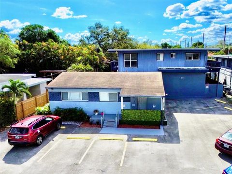 Stock Market is Falling. Invest in South Florida Multi Family Apartment Buildings for a Higher Return. 808 NW 19 Street Fort Lauderdale FL 33311