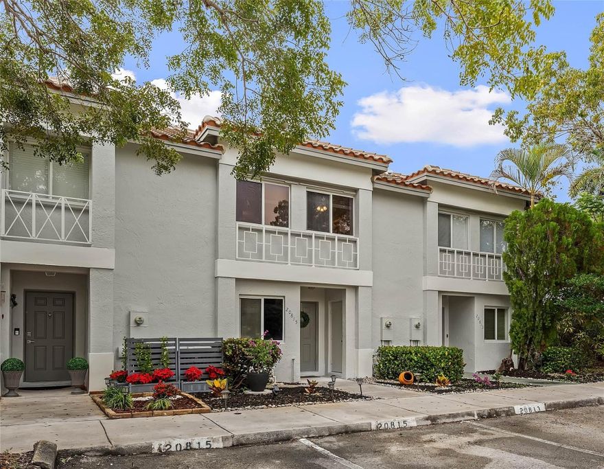 Welcome home to this gated Malibu Bay townhome in Chapel Trail, perfectly positioned in one of the friendliest neighborhoods in South Florida and an A+ Broward County school zone. This 3BD/2.5BA residence features wood floors, a brand new roof (2025), hurricane shutters, updated 2021 kitchen appliances, and a 2023 washer and dryer. Bright Kitchen, Easy Parking and an open & diverse living space offers a layout that works for real life. Enjoy a private enclosed backyard with artificial turf, perfect for play, pets, and weekend gatherings!