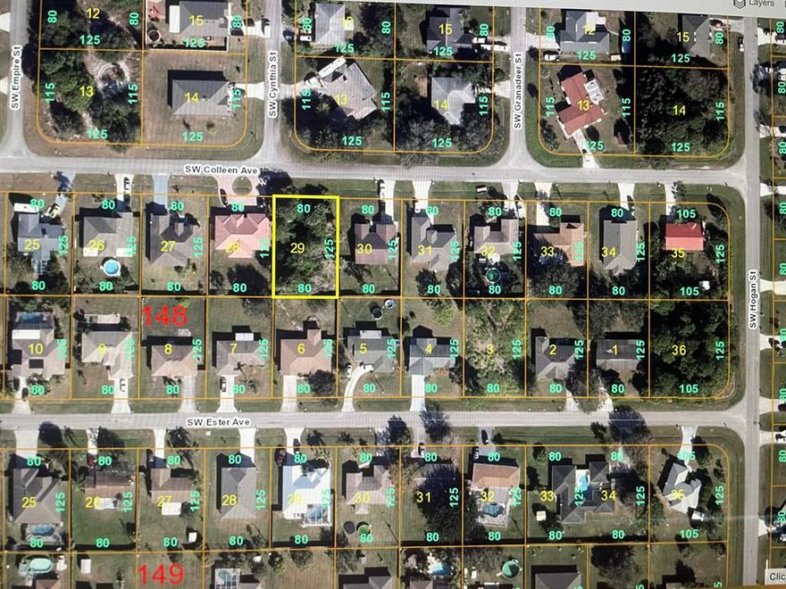 Build your dream home and enjoy the Florida lifestyle! 0.23 ACRES  10,000 SF.
Location! Desirable East Port Lot available to build!! Won't last, call today!