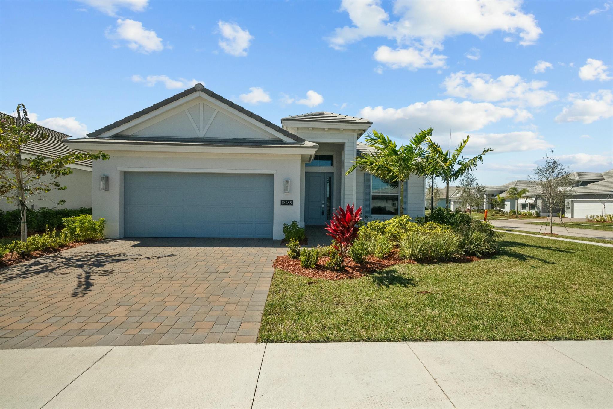PRICE IMPROVEMENT $509,074 REDUCED to $449,074!!! Lake Park is a 55+ active adult community with two clubhouses. Home is MOVE IN READY. Beautiful Palomar Model with Gorgeous Lakeview!!! Tile Throughout, Large Island, Wine Bar, Quartz coutertops and 2 Car Garage. On an Oversized Lot. 2 Bed 2.5 bath and very Spacious. Come by our sales model and take a look.