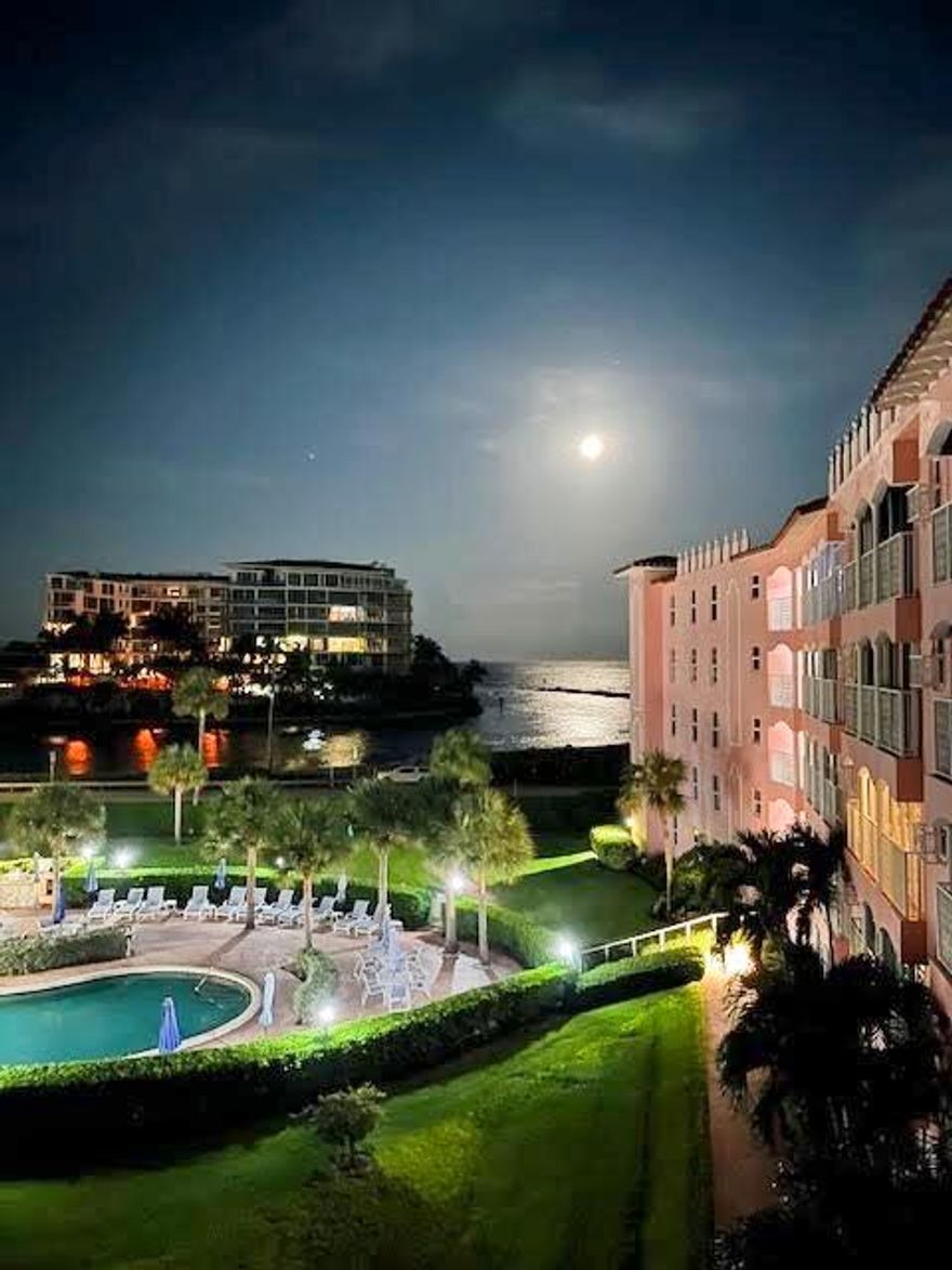 The view is gorgeous! As you enter the condo, the hardwood floors direct you to the glassed in patio, The granite in the kitchen is soft with colors of the water. Updated bathrooms and a lot of light.
