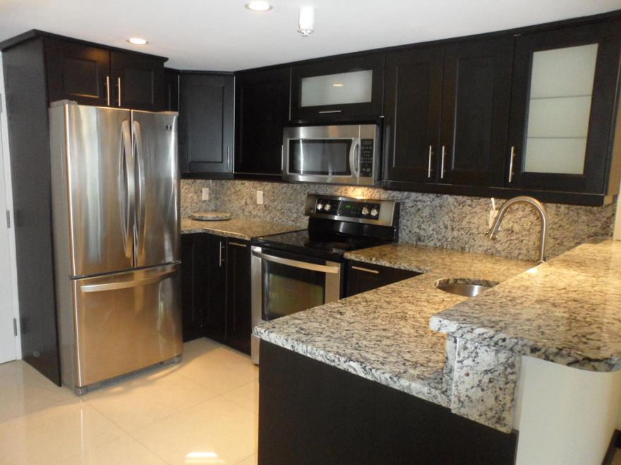 1 Bedroom + a Den, rarely available.  Opportunity to live in a luxury amenity building.  Den is a perfect room for a guest room or a home office.  Apt. features 24'' porcelain tiles and open concept.  Large terrace with view of the ocean.  2 restaurants, spa, valet parking, tennis, 24 hr. concierge.