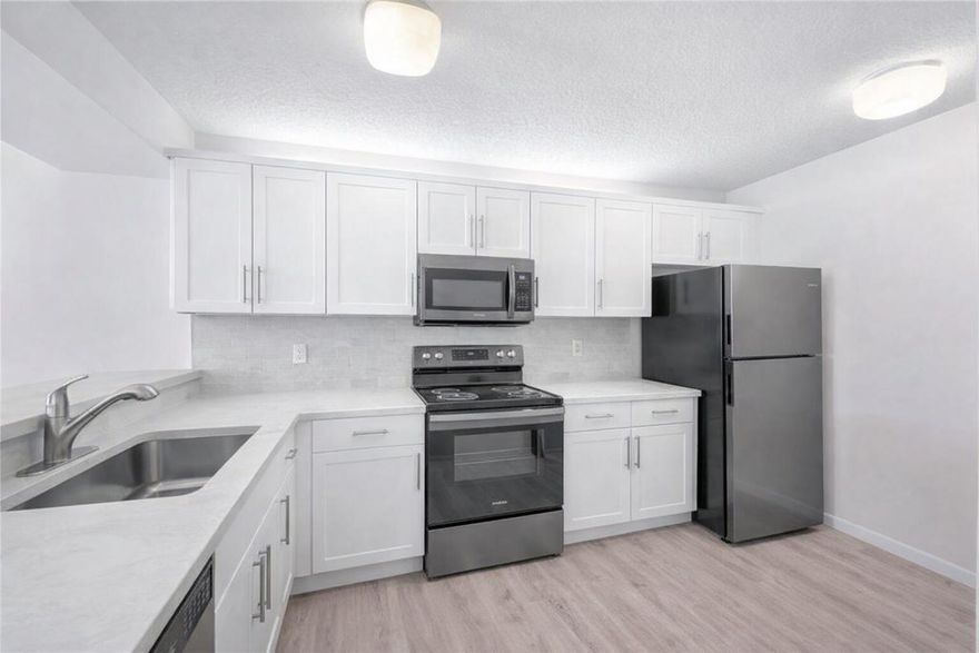 This is a wonderful 2 bedroom 2 bathroom condo in Coral Gate Community. When you walk in you will see the lovely water view. It has a nice airy feel to it. Just freshly painted !!! Brand new appliances. The property offers a split floor plan. The primary bedroom is big and spacious. The secondary bedroom is on the opposite side which is great for privacy. The community is resort-style with pools, a clubhouse with social activities, billiards, and shuffleboard. Please note: This is a 55 plus community, association requires a 650 credit score, and a 3-4 week approval process. Location is very convenient to shopping, restaurants and highways. Don't miss this opportunity!