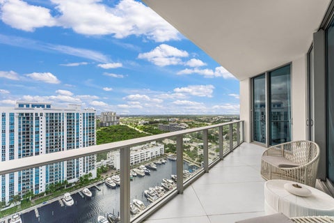Tiny photo for 17301 BISCAYNE Boulevard #PH-7, North Miami Beach, FL 33160 (MLS # B26090495)
