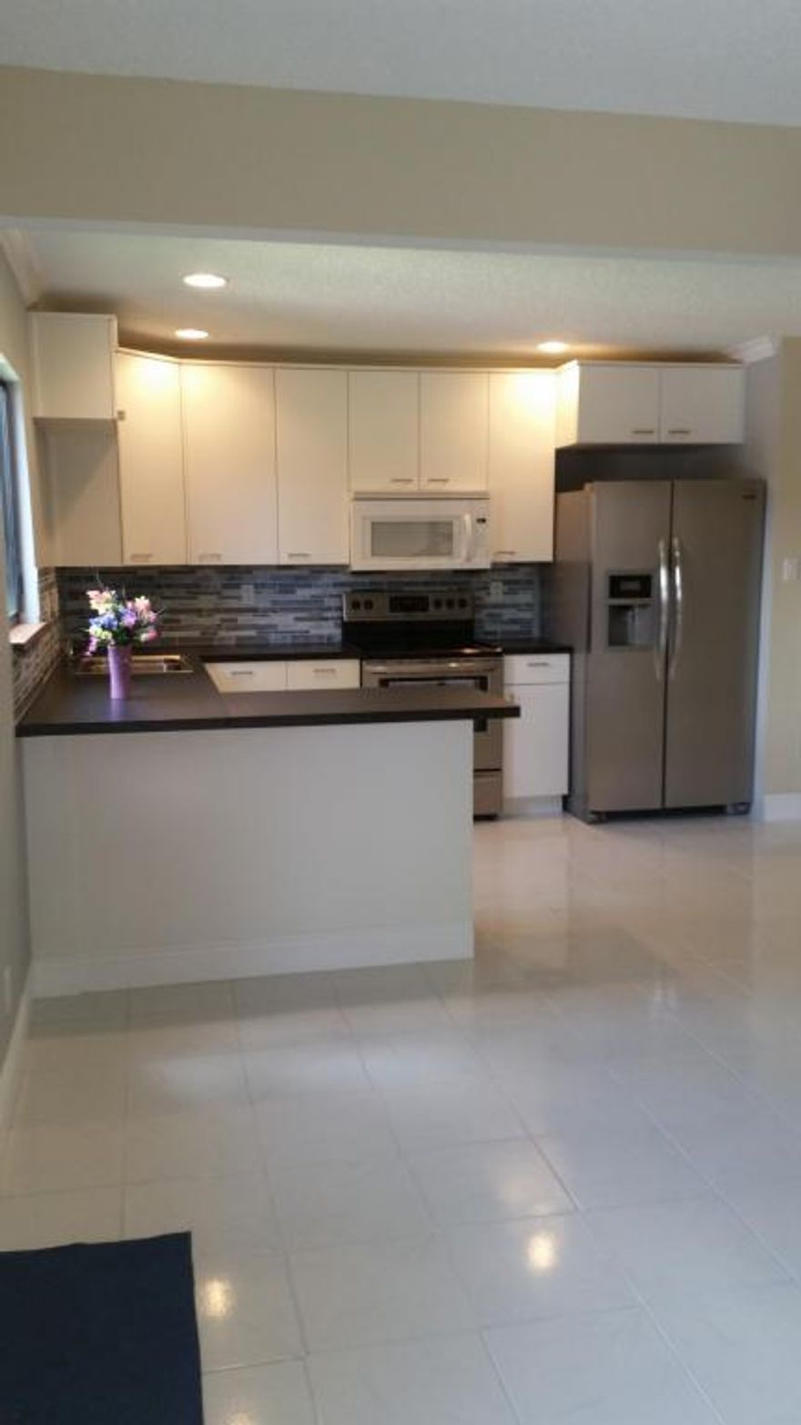 *** Back on market due to buyer's default on mortgage***THE BEST UNIT IN THE AREA!!! Beautiful,FHA approved, renovated and Ready to move in 2 bedrooms and 2 bathrooms townhouse in all ages development where 2 small dogs are allowed* Full size washer & dryer in the unit also additional upstairs area, which can be used for office or playroom* Owner just installed brand new stainless steel appliances in the kitchen* Do not wait* Regular sale* CAN RENT AFTER 1 YEAR !!!