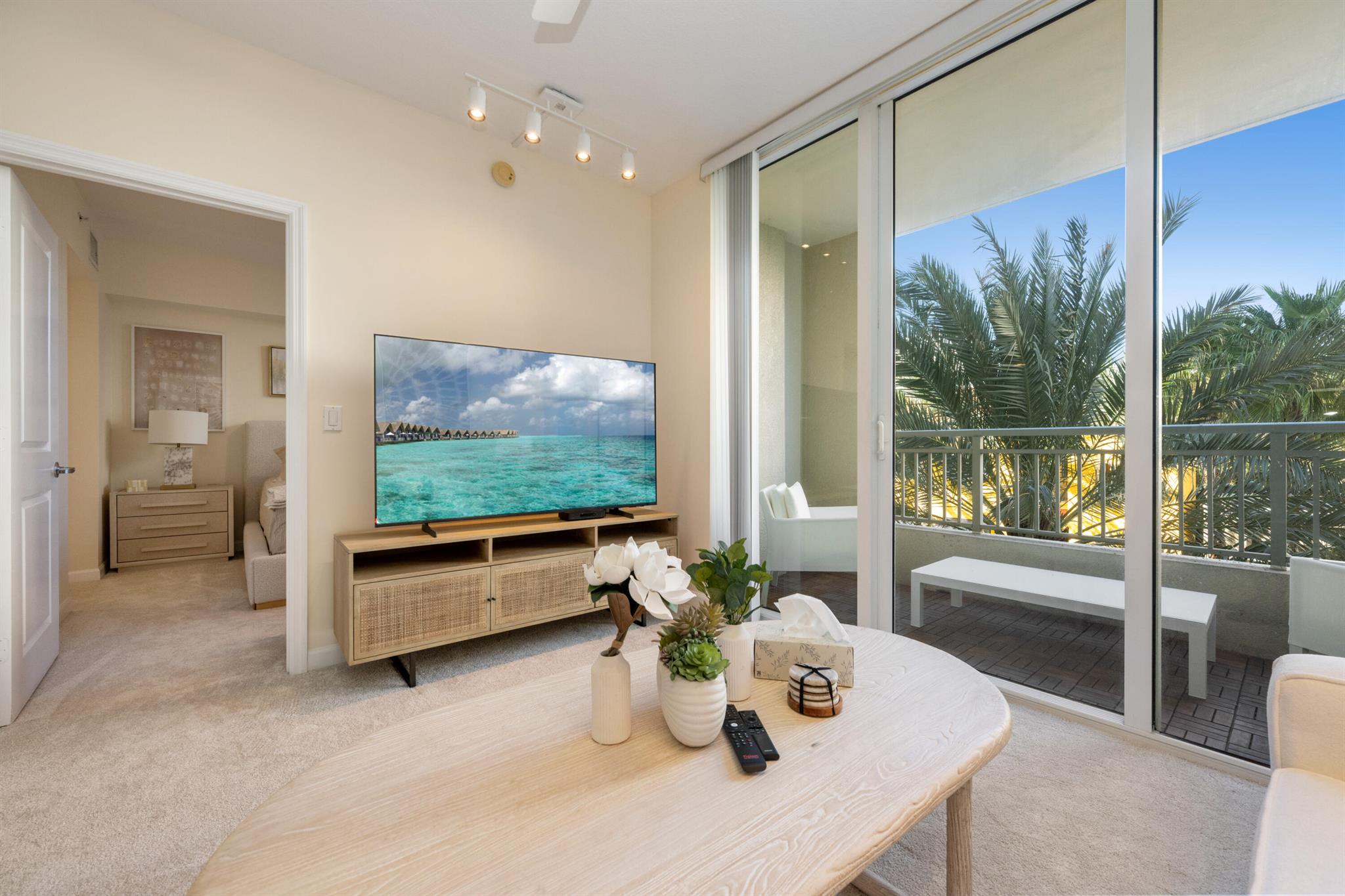 Location! Location! Location! Be in the middle of all the action. Completely reimagined condo unit by Palmoral Development. Turnkey fully furnished, updated 1 bedroom, 1.5 bath unit in the heart of Rosemary Square in Downtown of West Palm Beach. Brand new furniture, carpet. New amazing lighting system, 65'' TVs, and more. Freshly painted. Assigned cover garage parking. Community has 24 HR security, Doorman, pool and fitness center. Minutes from Clematis Street, Palm Beach Island, Beach, Restaurants, Bars and Night Clubs, Movie Theater, Kravis Center, Convention Center, Palm Beach Atlantic University and Airport. Totally renovated and redesign unit at in Cityplace.