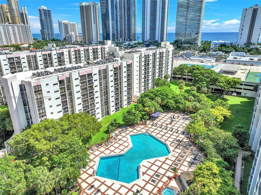 HOA was reduced by $100 in 2026, with required reserves fully included!!!!!!!!!VA Approved • Investor-Friendly • Prime Sunny Isles Location Don't miss this incredible opportunity! This bright and beautifully maintained 2- bedroom, 2-bath condo features a peaceful semi-private garden view, brand-new stainless-steel appliances, a new A/C, and elegant tile flooring—making it the ideal primary residence, second home, or income-producing property. Perfectly located just across from the beach, this condo allows immediate rentals after closing with only a quick 7-day tenant approval. Minimum lease term is 6 months, and corporate buyers are welcome, giving you unmatched flexibility. Enjoy resort-style amenities including a heated pool, newly updated gym, sauna, tennis and basketball  courts, BBQ area, clubhouse/media room, and more. The unit includes three parking spaces (1 assigned + 2 unassigned resident spaces) and cable + internet are included in the HOA. Whether you're using your VA benefits or expanding your rental portfolio—your search ends here.