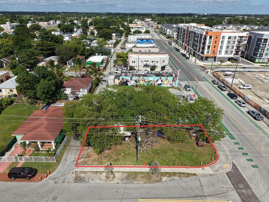 Exceptional opportunity, T4 zoned corner lot, directly in front of Liberty Square. Develop now or hold and sell once Liberty Sq is complete. Don't miss out.