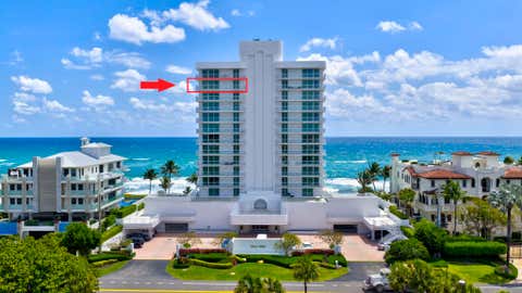 Tiny photo for 3505 S Ocean Boulevard #14n, Highland Beach, FL 33487 (MLS # B26020249)