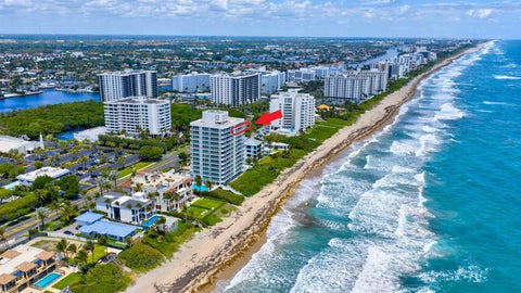 Tiny photo for 3505 S Ocean Boulevard #14n, Highland Beach, FL 33487 (MLS # B26020249)